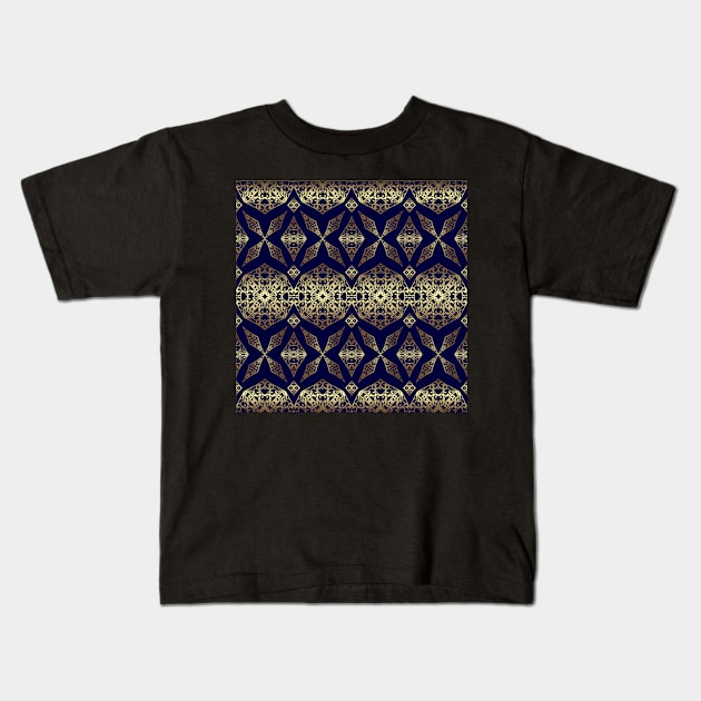 Ethnic patterns in oriental style. Kids T-Shirt by IrinaGuArt